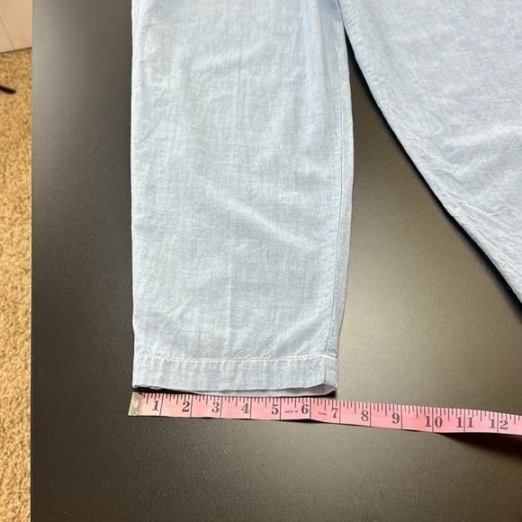 Vtg Together Pull On Drawstring Waist Teddy Bear Pants L Tapered Leg High Rise - Picture 14 of 16